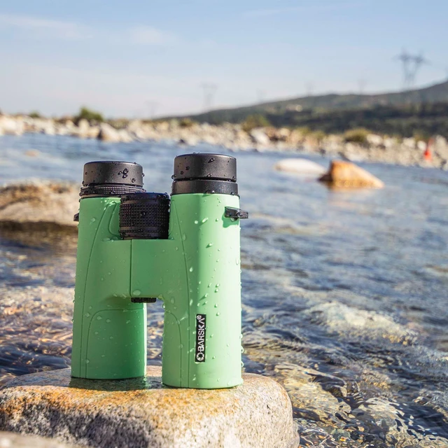 Alt view image 7 of 7 - Crush 10x42 Binoculars Lightweight, Compact & Shockproof Design in Bright Colors for Hiking, Travel, Concerts, Sports, Great Gift Idea Case & Strap Included