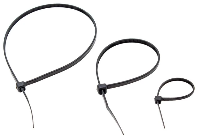 Alt view image 5 of 5 - Economical Large Cable Tie Kit - 3000 Nylon Zip Ties Assorted Colors and Sizes (2x 1500 Pcs)