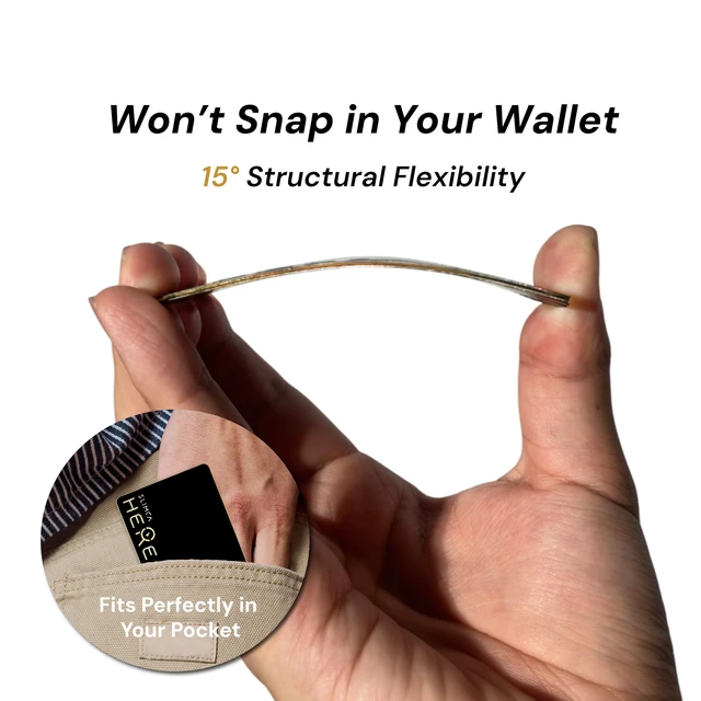Alt view image 5 of 7 - HERE 2 Rechargeable Wallet Tracker Card for Apple & Andriod(2PK) Ultra Slim, Waterproof, Bluetooth, USB-C Charging Card Finder for Key, Wallet, Passport, Luggage, Bag