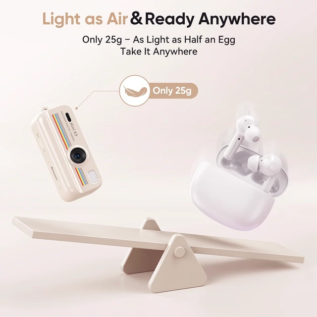 Alt view image 5 of 7 - Mini Keychain Camera, 1080P Mini Digital Camera with 32GB Card 2MP 0.96 Inch Tiny Camera, 16X Digital Zoom, 1080P HD Video, Rechargeable Battery, Micro Camera for Travel, Cream White