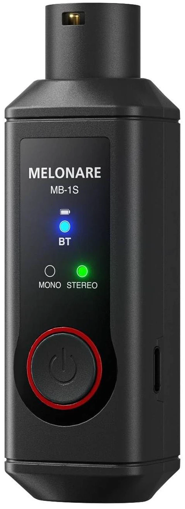 Main image of Wireless XLR Bluetooth Receiver 15H BT 5.3 MB-1S High-fidelity audio, 150 ft range, 1-pack mono Bluetooth adapter for speakers, PA systems, mixers and DJ equipment