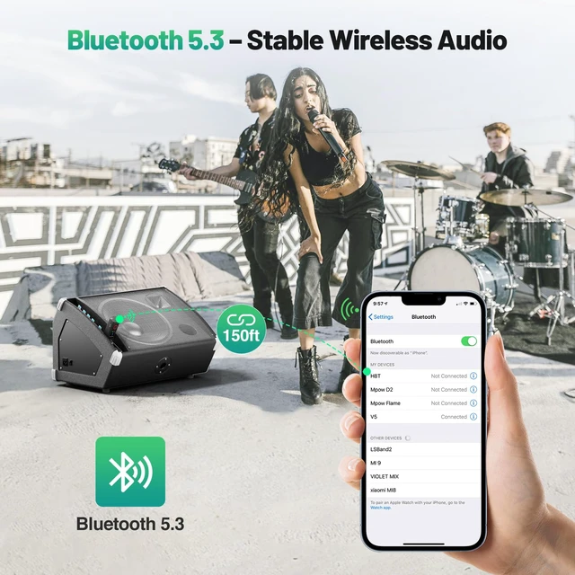 Alt view image 2 of 7 - Wireless XLR Bluetooth Receiver 15H BT 5.3 MB-1S High-fidelity audio, 150 ft range, 1-pack mono Bluetooth adapter for speakers, PA systems, mixers and DJ equipment