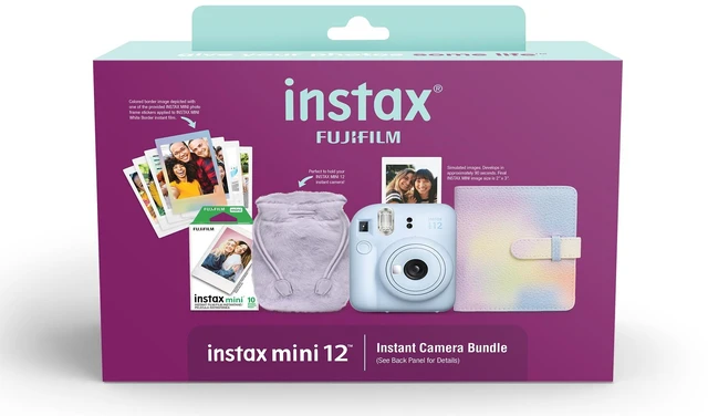 Main image of INSTAX Mini 12 Blue Holiday Bundle 2024