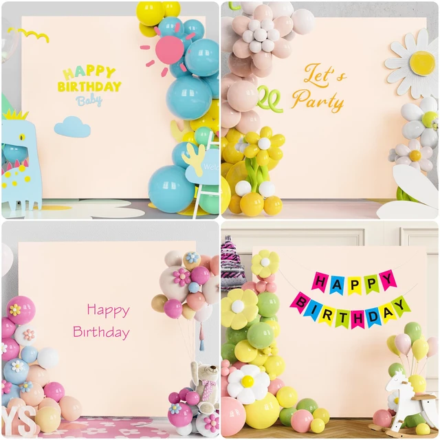 Alt view image 4 of 5 - Square Backdrop Cover Beige Square Wedding Arch Cover, 6.6x6.6FT Spandex Square Arch Cover Balloon Arch Covers Stretchy Backdrop for Birthday Party Wedding Ceremony Baby Shower Decor