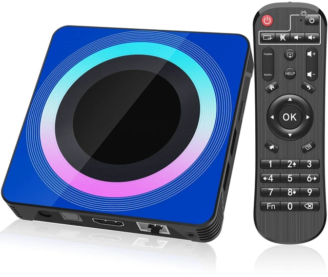 Main image of 2026 Android 13.0 TV Box,4GB RAM 128GB ROM with RK3528 Dual-Band Wifi6 128GB storage,2.4GHz/5GHz Wi-Fi and Bluetooth 5.0,8K@30fps decoding