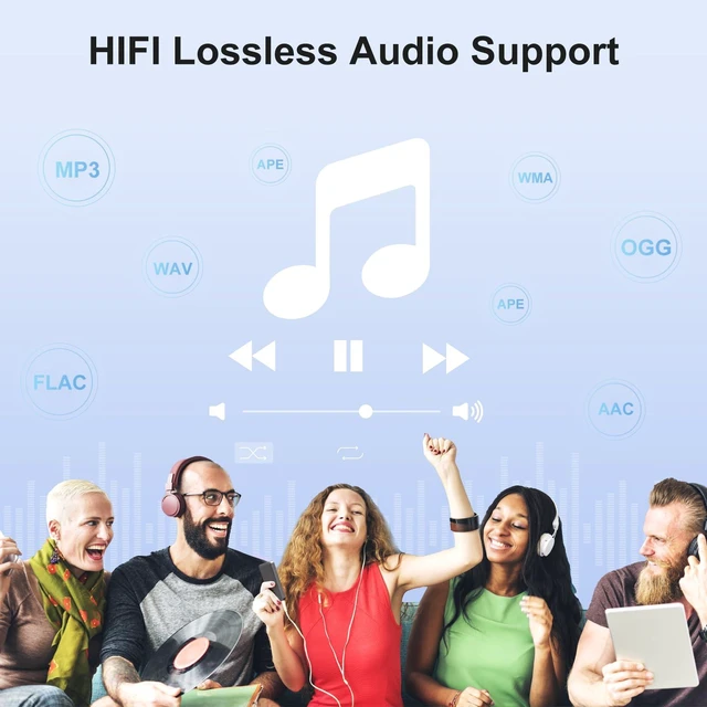 Alt view image 4 of 7 - Android MP3 Player 4" Touchscreen Bluetooth WiFi Gray Android 9 OS, 2GB RAM+16GB ROM, Speaker, Spotify/ Music/Audible, Google Play Store for Apps