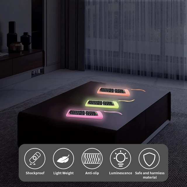 Alt view image 4 of 6 - (3+3 Packs) Universal Replacement Remote No Setup Fit LG All TV Remote with Anti-Lost Soft Protective Silicone Cover Yellow & Orange & Pink Compatible with LG All Smart LCD LED HDTV UHD OLED 3D 4K TVs