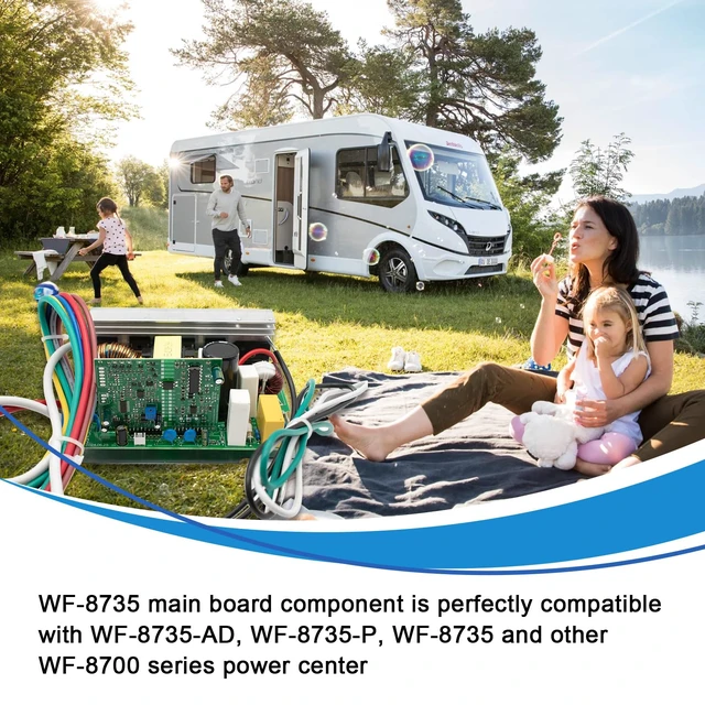 Alt view image 5 of 5 - 35 Amp Replacement rv Power Center WF-8735 Assembly Components RV Power Converter,Replacement Part for WF-8735,14.6V 3 Stages Battery Charger, Compatible with WF-8735,WF-8735-AD,WF-8735-P