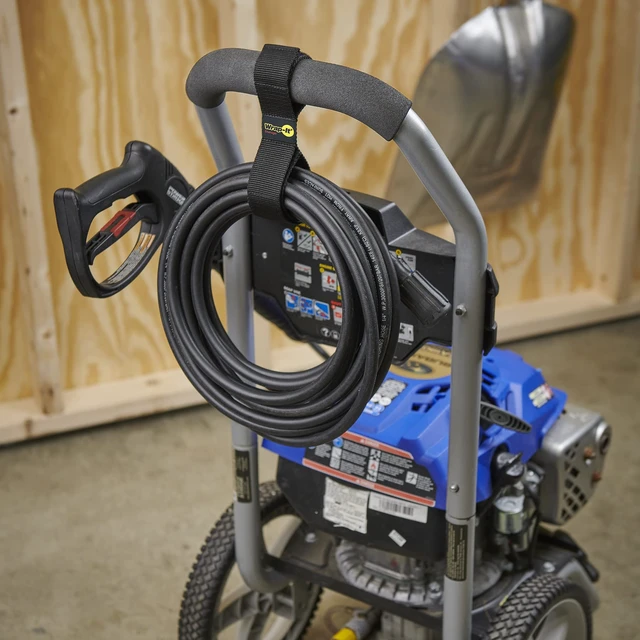 Alt view image 5 of 7 - Twin-Straps by - 12" (6-Pack) Hook and Loop Hanging Cord Wrap for Multi-Purpose Cable and Hose Storage