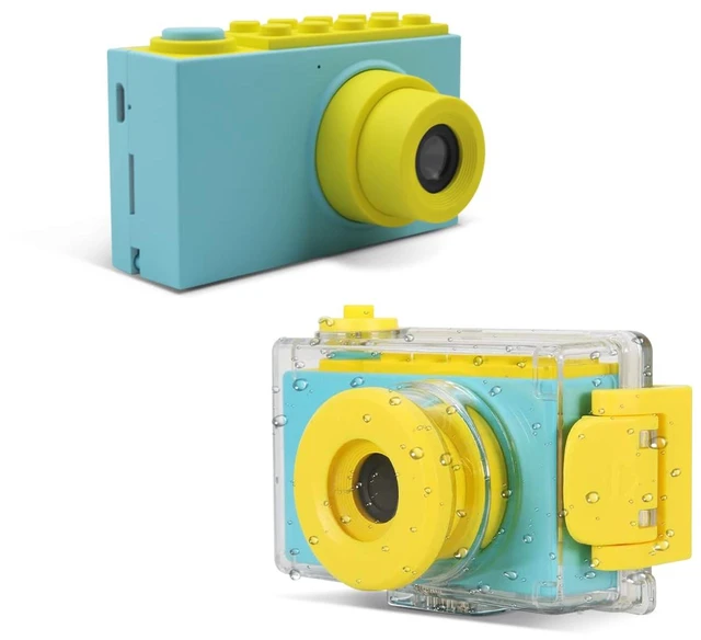 Main image of myFirst Camera 2 - Kids Action and Underwater Camera, 8MP 1080P HD Video Webcam, For Toddler, Tripod Mount, MicroSD Card, Neck Lanyard, Christmas or Birthday Gift for Kids 3-12 (Blue)