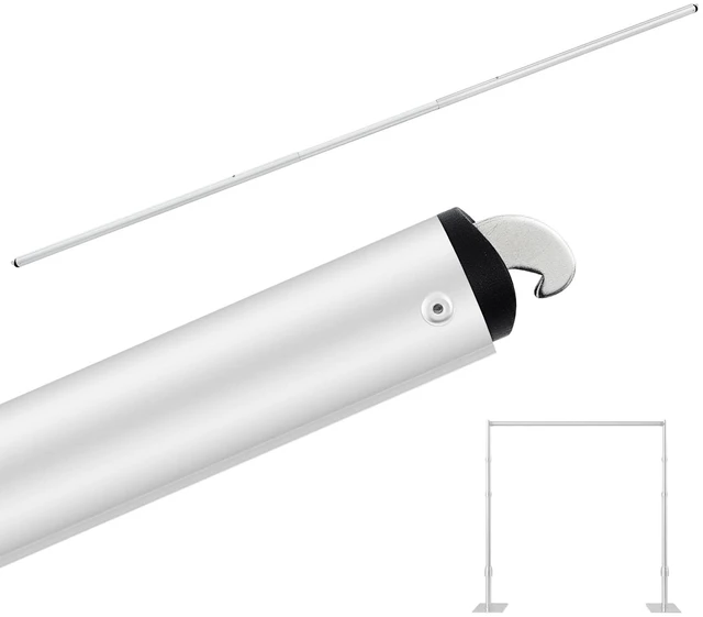 Main image of 1 Pcs 4-10ft Adjustable Crossbar for Backdrop Stand Double Layer Support Bar Fits Pipe and Drape Systems for Wedding Backdrops, Parties, Photo Booths and Events