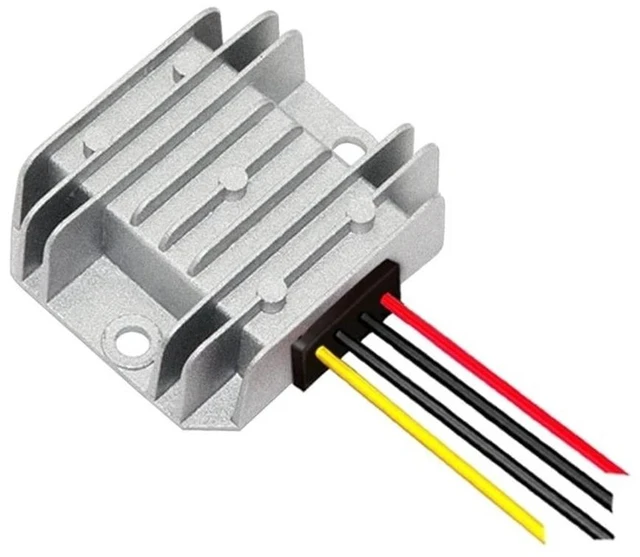 Main image of DC-DC (15V-32V) 120W 10A 24V to 12V Buck Converter, Power Transformer, Voltage Regulator IP68 Waterproof Module for Scooters, Cars, Trucks