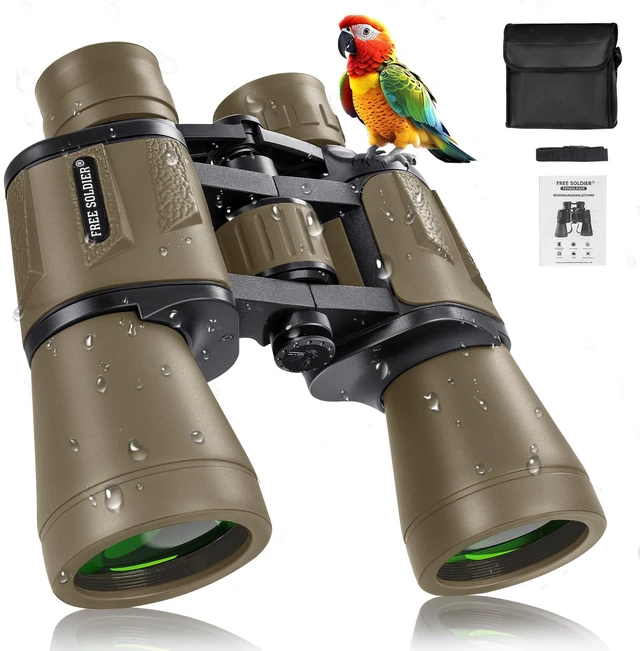Main image of 20x50 High Powered Binoculars for Adults, Mud With Bak4 Prism Fmc Lens, Lightweight, Portable, Waterproof, Fog-Proof, For Bird Watching, Hunting, Hiking, Concerts, Travel