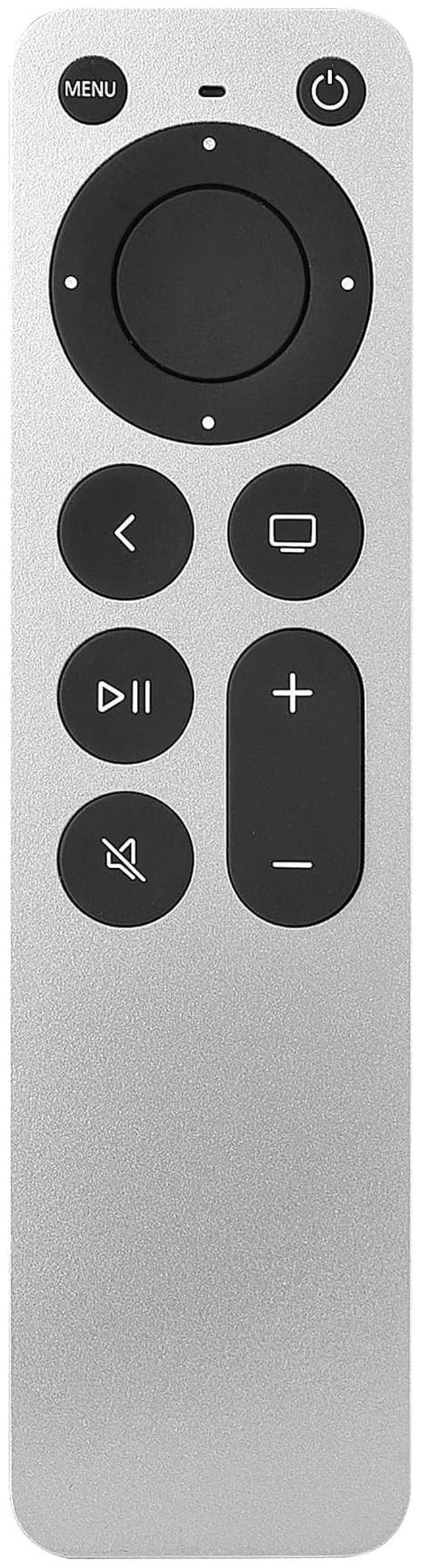 Main image of New Replacement Universal Remote Control for Apple TV 4K Remote Apple 4K/ Gen 1 2 3 4/ HD A2169 A1842 A1625 A1427 A1469 A1378 A1218 with TV Control Function