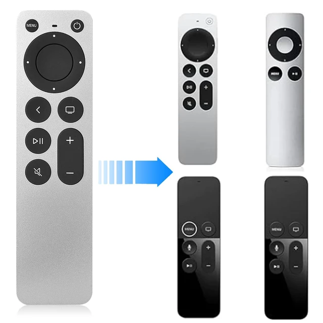 Alt view image 4 of 7 - New Replacement Universal Remote Control for Apple TV 4K Remote Apple 4K/ Gen 1 2 3 4/ HD A2169 A1842 A1625 A1427 A1469 A1378 A1218 with TV Control Function