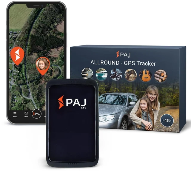 Main image of Tracker for Vehicles & Travel with SOS Button & Voice Messages Up to 60 Days Battery - Real-Time Tracking - Live App Tracking - Geofence - Subscription Required