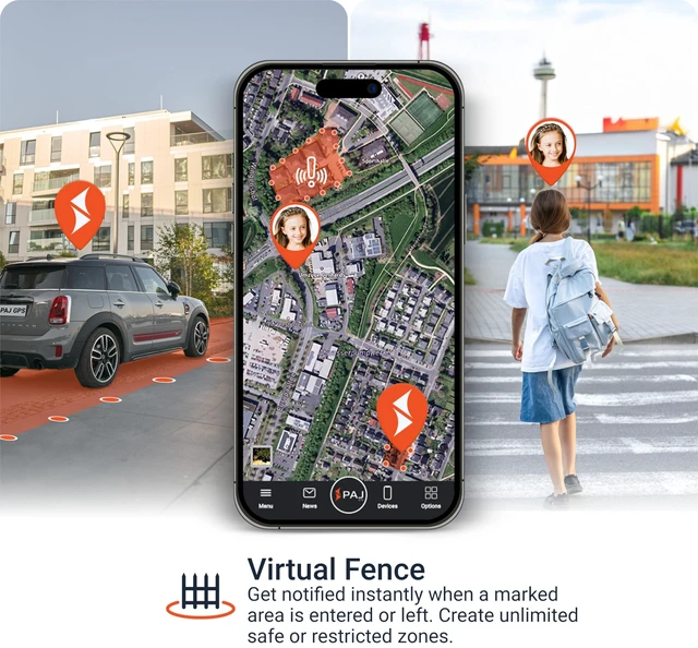 Alt view image 3 of 7 - Tracker for Vehicles & Travel with SOS Button & Voice Messages Up to 60 Days Battery - Real-Time Tracking - Live App Tracking - Geofence - Subscription Required