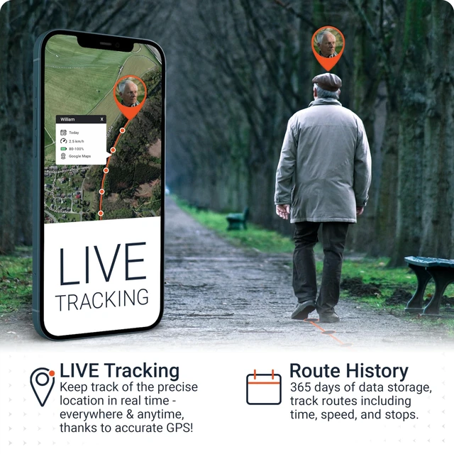 Alt view image 2 of 7 - Tracker for Vehicles & Travel with SOS Button & Voice Messages Up to 60 Days Battery - Real-Time Tracking - Live App Tracking - Geofence - Subscription Required