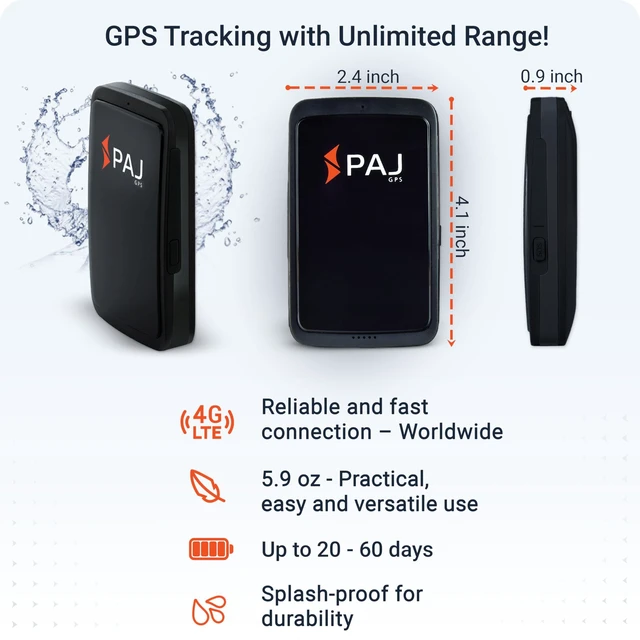 Alt view image 6 of 7 - Tracker for Vehicles & Travel with SOS Button & Voice Messages Up to 60 Days Battery - Real-Time Tracking - Live App Tracking - Geofence - Subscription Required