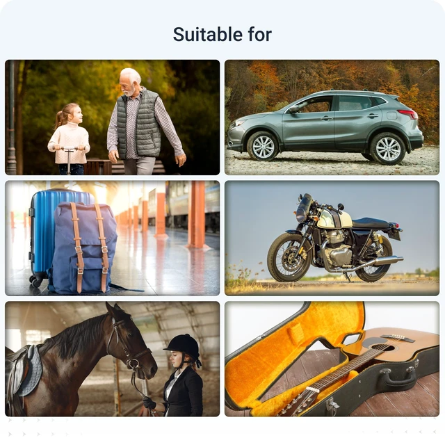 Alt view image 7 of 7 - Tracker for Vehicles & Travel with SOS Button & Voice Messages Up to 60 Days Battery - Real-Time Tracking - Live App Tracking - Geofence - Subscription Required