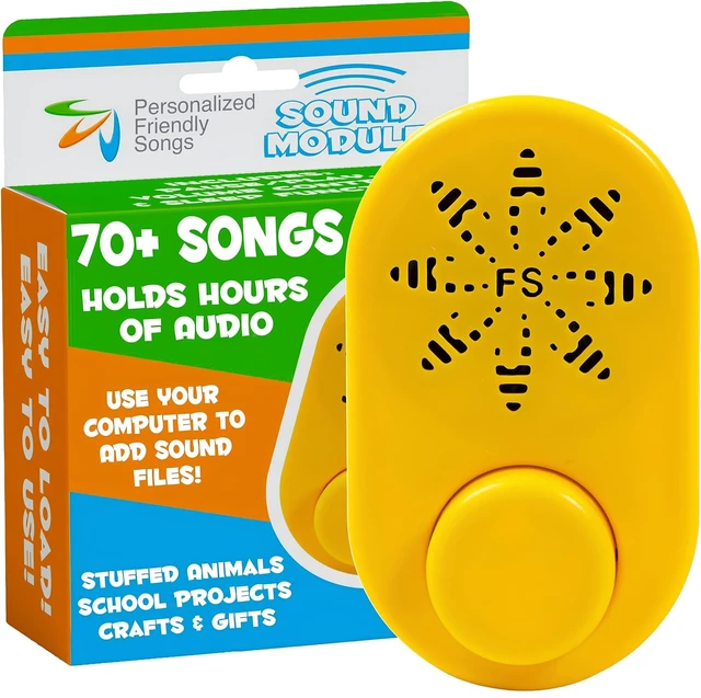 Main image of 2+ Hour MP3 Sound Module for Stuffed Animals and Plush Toys