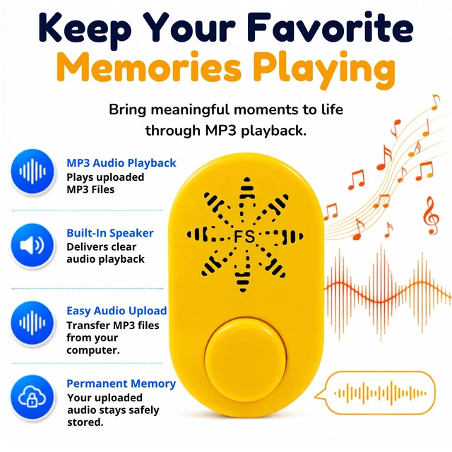 Alt view image 7 of 7 - 2+ Hour MP3 Sound Module for Stuffed Animals and Plush Toys