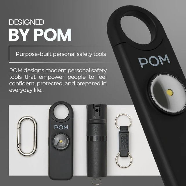 Alt view image 5 of 7 - Personal Safety Alarm for Women 130dB Loud Emergency Siren, USB-C Rechargeable with Bright LED Flashlight, Portable Keychain Design for Self Defense, Purse, Backpack & Travel (Black)