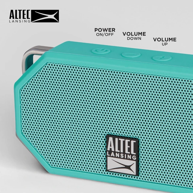 Alt view image 3 of 7 - Mini H2O - Waterproof Bluetooth Speaker, IP67 Certified & Floats in Water, Compact & Portable Speaker for Hiking, Camping, Pool, and Beach