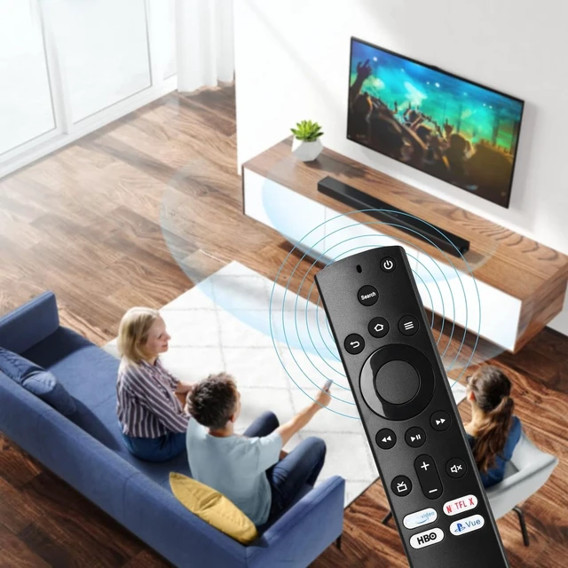 Alt view image 2 of 6 - Remote Control Replacement Compatible with Insignia Toshiba Smart TVs with 4 Shortcut Buttons