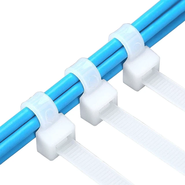 Alt view image 3 of 6 - Extra long zip ties 36 inch white Large cable ties heavy duty outdoor use 250 lbs thick Nylon plastic Zipties 20pcs
