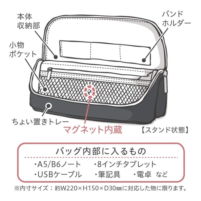 Alt view image 5 of 7 - UT-1902-K Bag in Bag Smaster Wide U Trim A5 Navy
