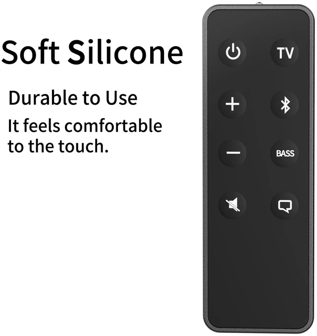 Alt view image 5 of 5 - Replacement Remote Control for Bose Solo 5 10 15 Sound Bar, Compatible with Bose Solo 5 10 15 Series II TV Sound System 410376 418775 431974 845194 740928-1120 838309-1100 with CR2025 Battery