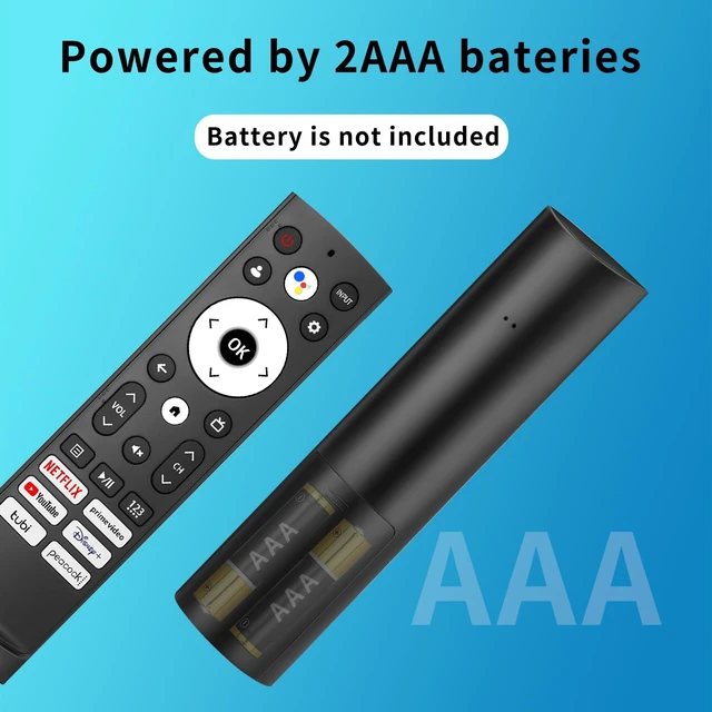 Alt view image 7 of 7 - Replacement Remote Control for Hisense Smart Google TVfor Hisense Android/Google Smart TV Remotewith Voice Function