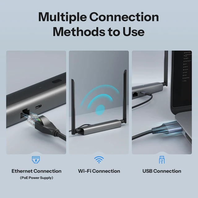 Alt view image 3 of 7 - Z-Wave 800 PoE Dongle Max (Dongle-MZG23) EFR32ZG23 & ESP32D0 Chip, Compatible with Home Assistant & openHAB, Z-Wave Long Range Control, S2 Security, USB/TCP Connected