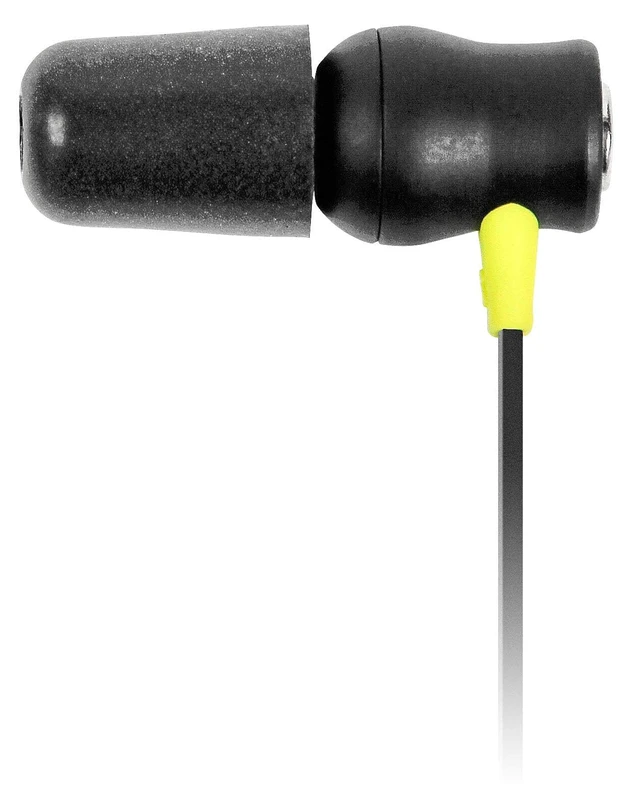 Alt view image 3 of 7 - Trilogy Foam Eartips for Earbuds (5 Pair, Short M, Yellow) Compatible with PRO, XTRA and WIRED earbuds, 5 pairs, short medium, yellow foam eartips