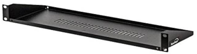 Main image of Cantilever Server Shelf Vented Shelves Rack Mount 19 Inch 1U Black 6 Inches (150mm) deep