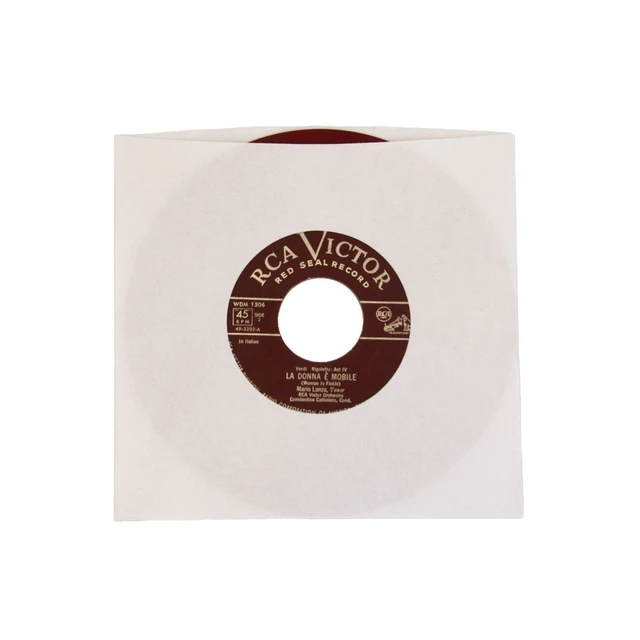 Alt view image 4 of 7 - (50) 7 Inch Record Paper Inner Sleeves - White Archival Acid Free - #07IW - 50 Sleeves