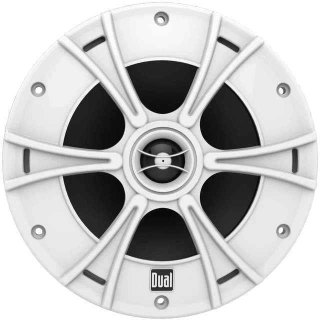 Alt view image 2 of 7 - DMS6525 6.5" 2-Way Marine Speakers Pair IPX5 480W Peak IPX5 water-resistant, corrosion & rust protection, 480W peak 120W RMS per speaker, high performance 2-way sound, white