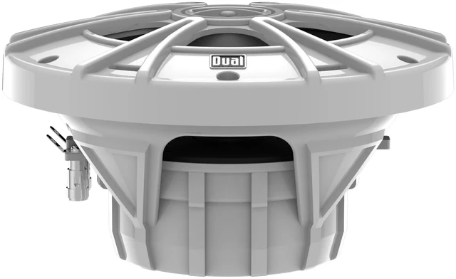 Alt view image 6 of 7 - DMS6525 6.5" 2-Way Marine Speakers Pair IPX5 480W Peak IPX5 water-resistant, corrosion & rust protection, 480W peak 120W RMS per speaker, high performance 2-way sound, white