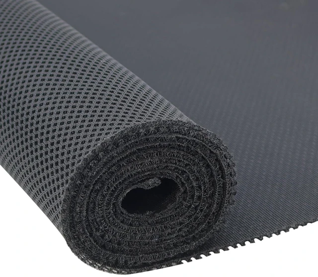 Main image of Stereo Mesh Fabric for Speaker Repair - Premium Quality Speaker Grill Cloth for Speaker Restoration and Repair - 60 x 80 in / 150 x 200 CM Black