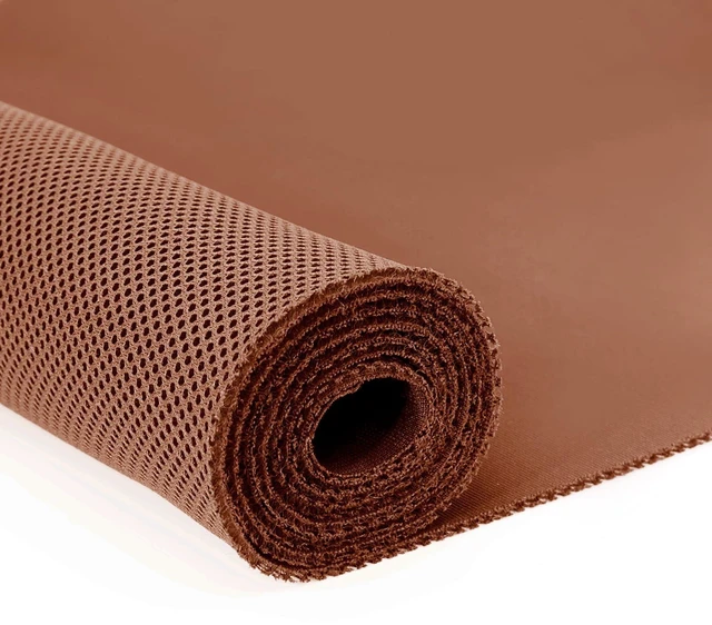 Main image of Stereo Mesh Fabric for Speaker Repair - Premium Quality Speaker Grill Cloth for Speaker Restoration and Repair - 60 x 80 in / 150 x 200 CM Brown