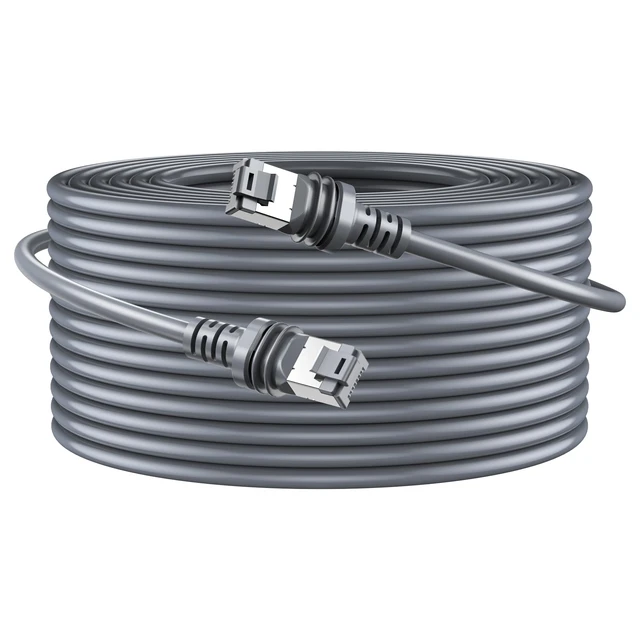 Main image of 75FT Starlink Gen 3 Cable, Outdoor Waterproof Satellite Replacement Standard V3 Cord, for Starlink Rectangular Satellite Gen 3 Cable Extension Accessories (75FT/23M), for Caravan/Traveling/Camping