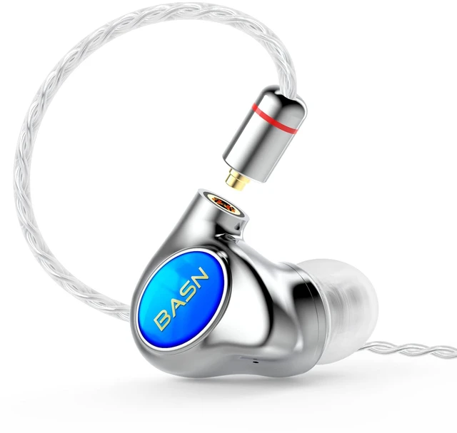 Main image of Metalen 4 Drivers in-Ear Monitor Headphones, Wired Earbuds, Sapphire 2BA+2DD Musicians Noise Isolating IEMs with Deep Bass, Two Detachable MMCX Cables with Case for Singers,Drummers,Bassists
