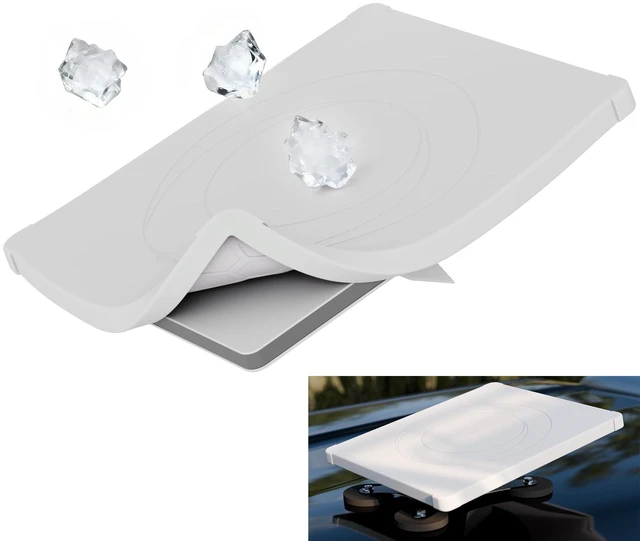 Main image of White Starlink Mini Cover, Starlink Mini Protective Cover Liquid Silicone Sleeve Accessories for Camping Outdoor Protector from Scratching Hailstone