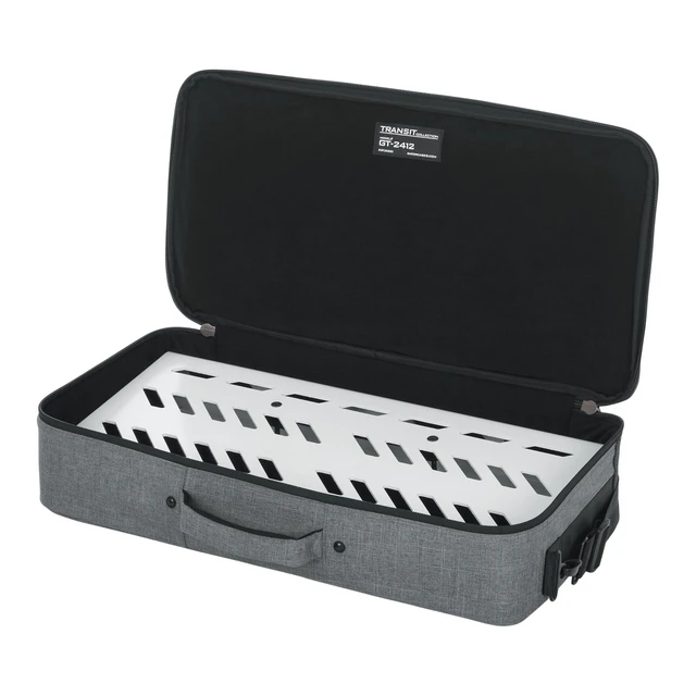 Alt view image 7 of 7 - Cases Transit Series Deluxe Equipment & Accessory Bag, 24" x 12" - Grey (GT-2412-GRY)
