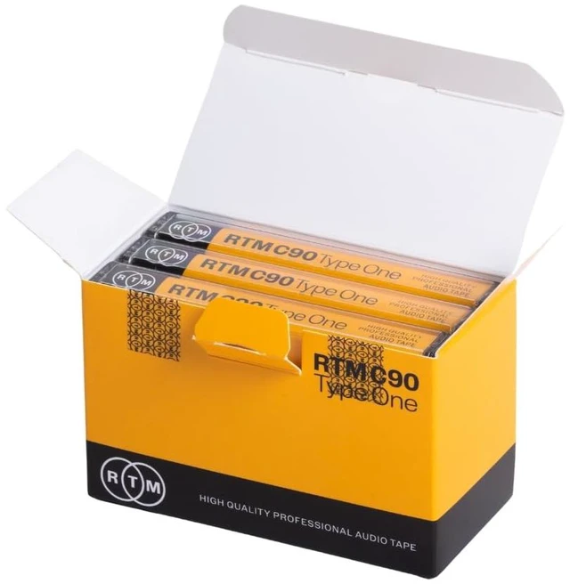 Main image of C90 Type One 90 Minute Blank Music Cassettes Ideal for Audio Recording Studio Quality Pack of 3 Cassettes