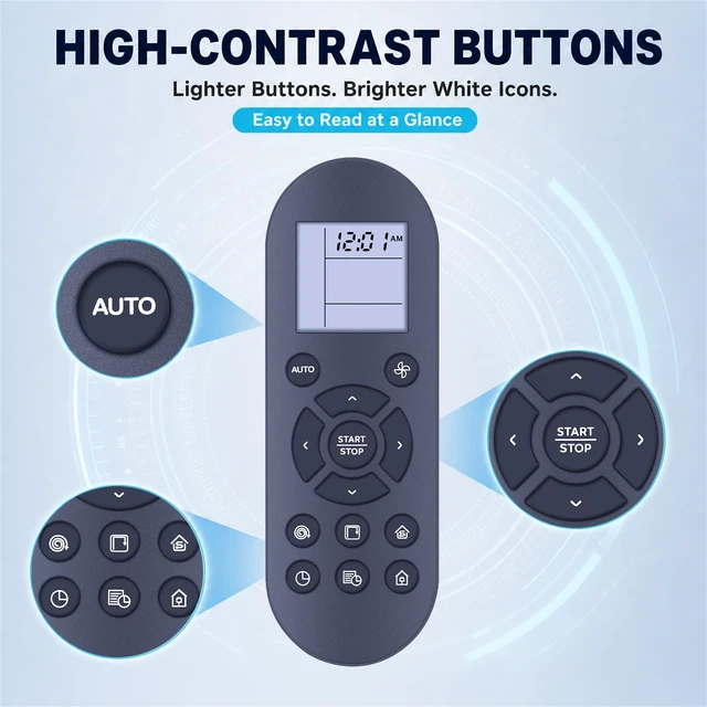 Alt view image 7 of 7 - Replacement Remote Control for Eufy RoboVac 11S, 11S Plus, 12, 15T and 30 No setup required; 40-ft IR range with 180° control. Fits select RoboVac models. Requires 2 AAA batteries, not included