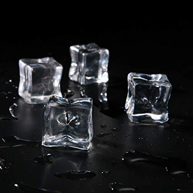 Alt view image 6 of 6 - Acrylic Ice Cube, 10 PCS Clear Fake Acrylic Ice Cubes Square Shape, 1.2 Inch Transparent Artificial Acrylic Plastic Ice Rocks for Photography Props Kitchen Decoration (1.2 Inch)