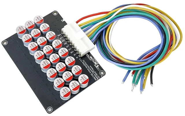 Main image of 5.5A 6S 7S 8S Battery Active Equalizer Balancer, Energy Transfer Board Lifepo4 Lithium Lipo LTO Compatible, Capacitor Whole Group Balance Board, Active Equalization