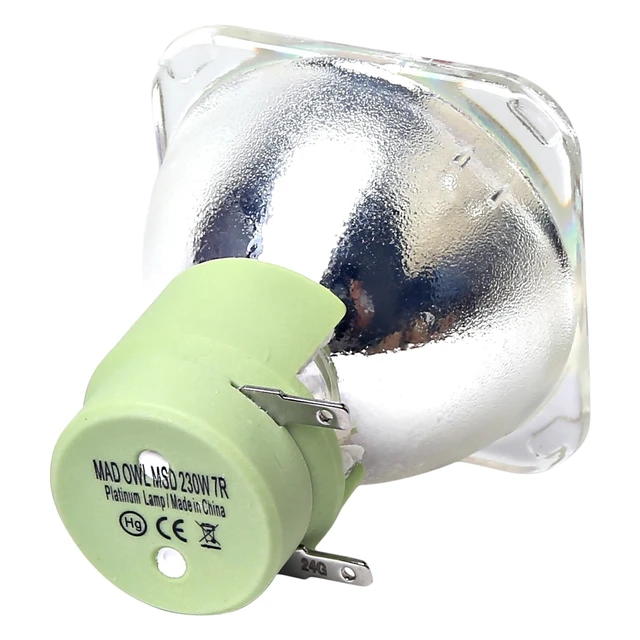 Alt view image 4 of 6 - Beam 230 7r Lamp 7r 230w Bulb, Projector Lamps Msd Platinum 7r Lamp for Beam Moving Head Light